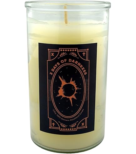 Amazon.com: 100% Beeswax Candle and Purple Home Scapular | 3